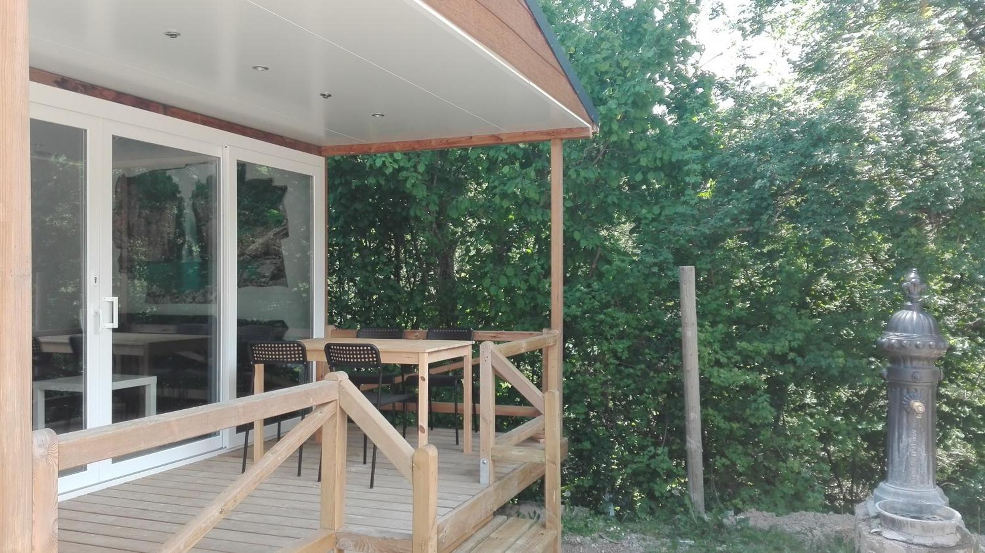 Camping L'Espelt La Pobla de Lillet Phòng bức ảnh